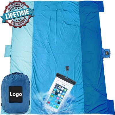 Amazon Best Selling Over size Outdoor Picnic Beach Blanket,/Mat,with Logo,factory directly wholesales.