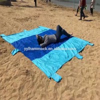 Portable Sand free Pocket blanket waterproof beach blanket